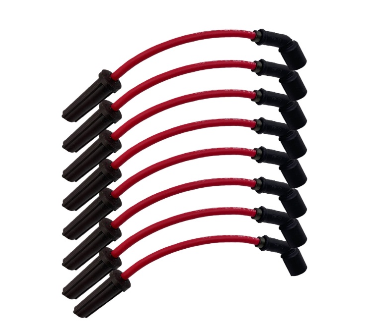 Granatelli Red HEI Ignition Wires 92-03 Dodge, Jeep 5.2L, 5.9L